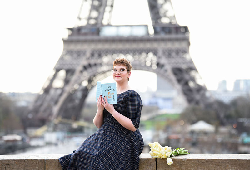 Brooke photographed by Miss Paris Photo in front of Eiffel Tower