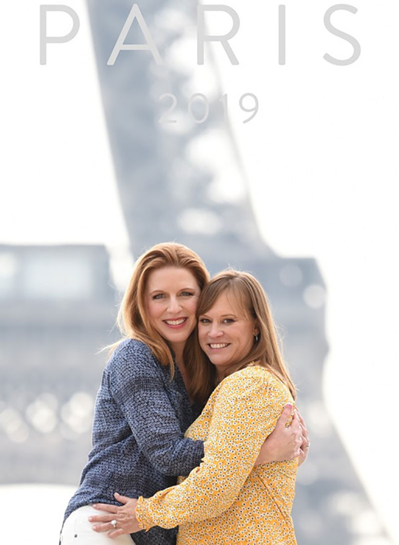 K Sanders photographed by Miss Paris Photo Engagement photo shoot Paris couples in front of Eiffel Tower